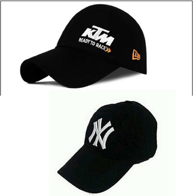 Pramukhraj Enterprise Embroidered Sports/Regular Cap Cap(Pack of 2)