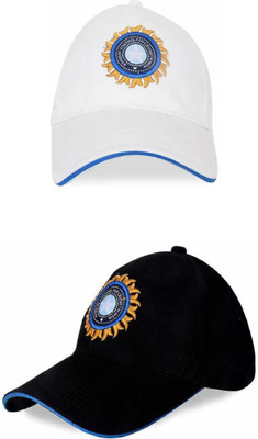 Pramukhraj Enterprise Solid Sports/Regular Cap Cap(Pack of 2)