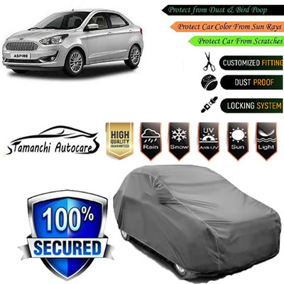 Tamanchi Autocare Car Cover For Ford Figo Aspire(Grey)