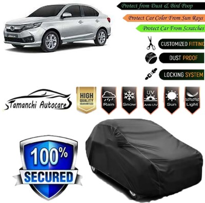 Tamanchi Autocare Car Cover For Honda Amaze(Black)