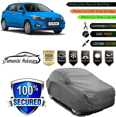 Tamanchi Autocare Car Cover For Hyundai Elite i20(Grey)