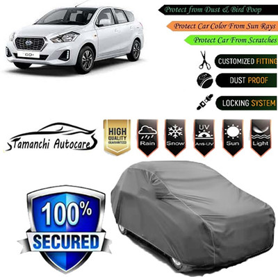 Tamanchi Autocare Car Cover For Datsun Go+(Grey)