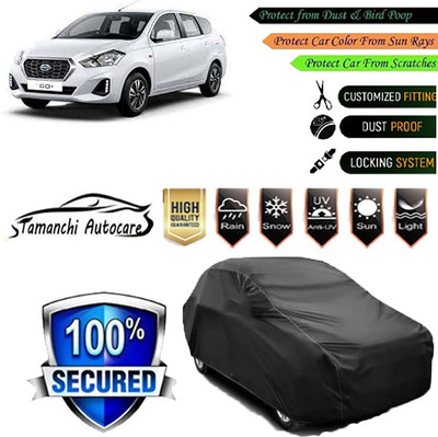 Tamanchi Autocare Car Cover For Datsun Go+(Black)
