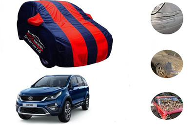 MotorSports Car Cover For Tata Hexa (With Mirror Pockets)(Red)