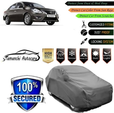 Tamanchi Autocare Car Cover For Nissan Sunny(Grey)