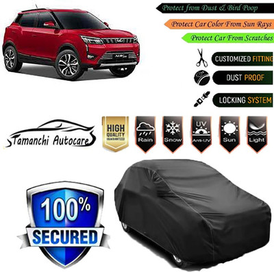 Tamanchi Autocare Car Cover For Mahindra XUV 300(Black)