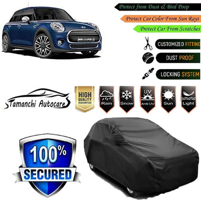 Tamanchi Autocare Car Cover For Mini Universal For Car(Black)