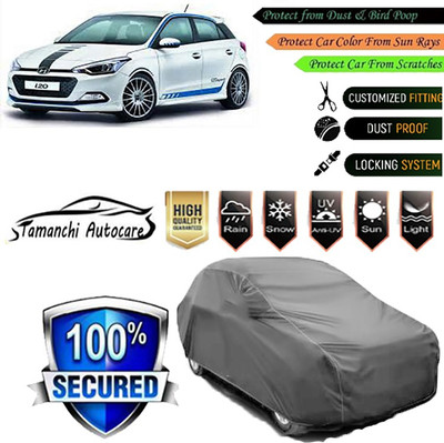 Tamanchi Autocare Car Cover For Hyundai i20 Sportz(Grey)