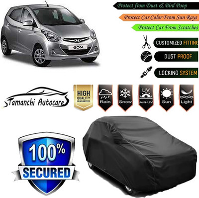 Tamanchi Autocare Car Cover For Hyundai Universal For Car(Black)