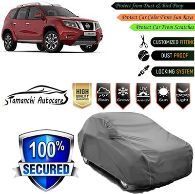 Tamanchi Autocare Car Cover For Nissan Terrano(Grey)