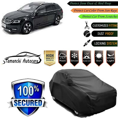 Tamanchi Autocare Car Cover For Skoda Octavia Combi(Black)