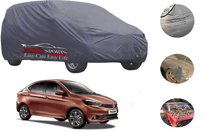 MotorSports Car Cover For Tata Tigor (Without Mirror Pockets)(Grey)