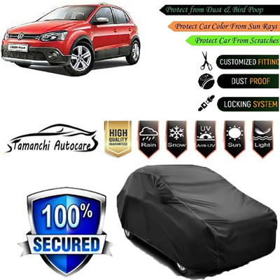 Tamanchi Autocare Car Cover For Volkswagen Cross Polo 1.5 TDI(Black)