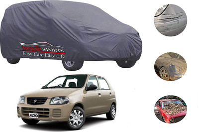 MotorSports Car Cover For Maruti Suzuki A-Star (Without Mirror Pockets)(Grey)