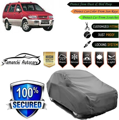 Tamanchi Autocare Car Cover For Chevrolet Tavera(Grey)