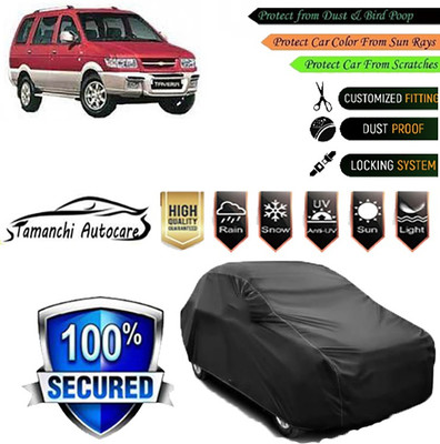 Tamanchi Autocare Car Cover For Chevrolet Tavera(Black)