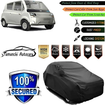 Tamanchi Autocare Car Cover For Mahindra Universal For Car(Black)