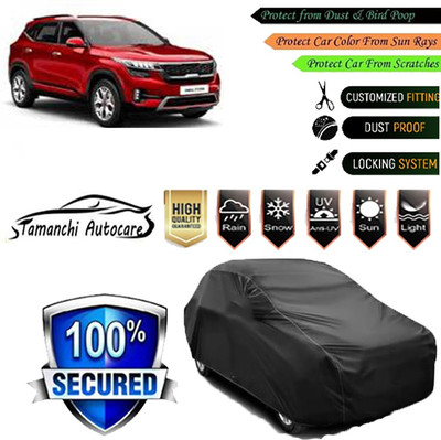 Tamanchi Autocare Car Cover For Kia Sonet(Black)