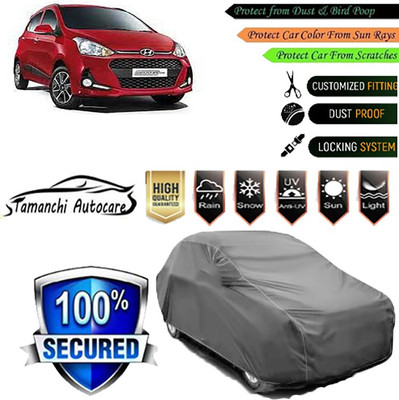 Tamanchi Autocare Car Cover For Hyundai Grand i10(Grey)