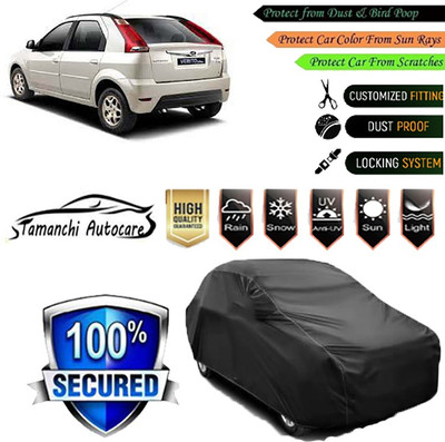Tamanchi Autocare Car Cover For Mahindra Verito(Black)