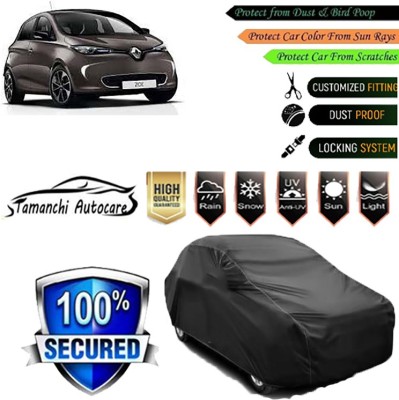 Tamanchi Autocare Car Cover For Renault Zoe(Black)