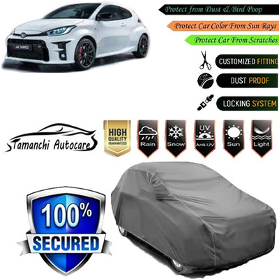 Tamanchi Autocare Car Cover For Toyota Yaris(Grey)