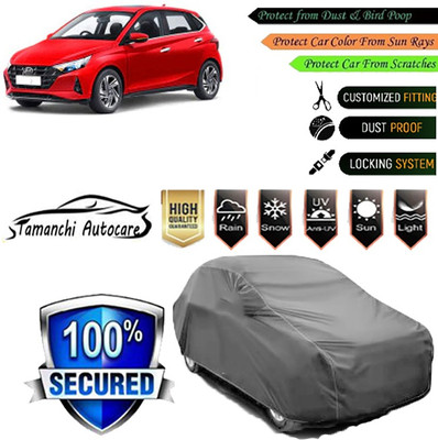 Tamanchi Autocare Car Cover For Mahindra i20(Grey)