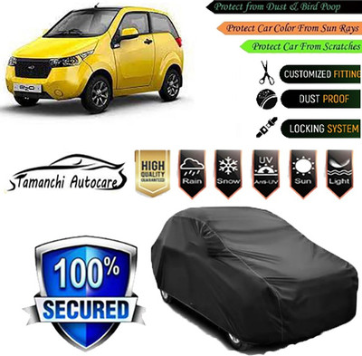 Tamanchi Autocare Car Cover For Mahindra Reva(Black)