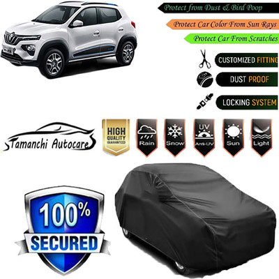 Tamanchi Autocare Car Cover For Renault Kwid AMT(Black)