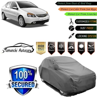 Tamanchi Autocare Car Cover For Tata Indigo eCS(Grey)