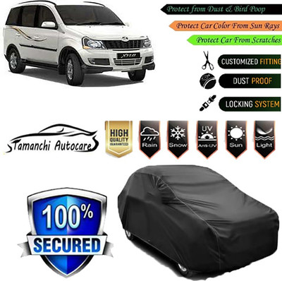 Tamanchi Autocare Car Cover For Mahindra Xylo(Black)