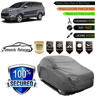 Tamanchi Autocare Car Cover For Toyota Innova(Grey)