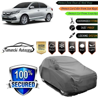 Tamanchi Autocare Car Cover For Honda Amaze(Grey)