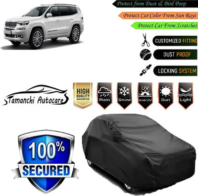 Tamanchi Autocare Car Cover For Jeep Universal For Car(Black)