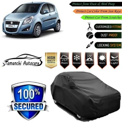 Tamanchi Autocare Car Cover For Maruti Suzuki Ritz(Black)