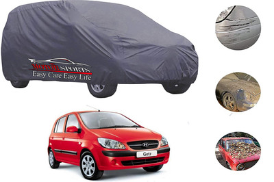 MotorSports Car Cover For Hyundai Getz (Without Mirror Pockets)(Grey)