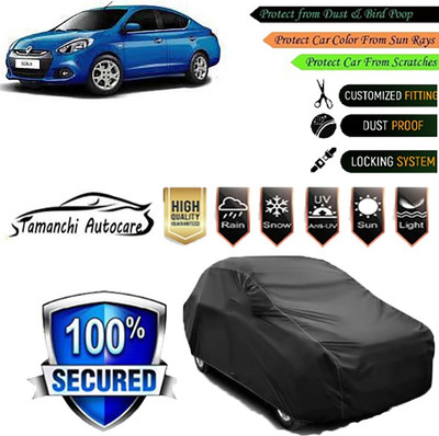 Tamanchi Autocare Car Cover For Renault Scala(Black)