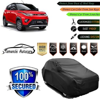 Tamanchi Autocare Car Cover For Mahindra KUV100 NXT(Black)