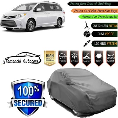 Tamanchi Autocare Car Cover For Fiat Siena(Grey)