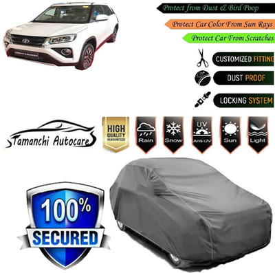 Tamanchi Autocare Car Cover For Toyota Universal For Car(Grey)