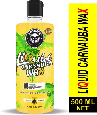 FOXCARE Liquid Car Polish for Exterior, Dashboard, Metal Parts, Tyres, Leather, Headlight, Chrome Accent(500 ml, Pack of 1)