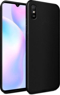 Techforce Back Cover for Mi Redmi 9A Sport(Black, Grip Case, Pack of: 1)