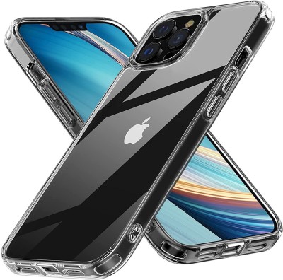 VIGHNAD Bumper Case for iPhone 13 Pro Max(Transparent, Shock Proof, Pack of: 1)