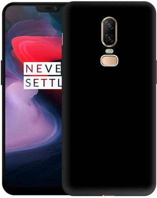 CASE CREATION Back Cover for OnePlus 6 2018 Flagship Killer(Black, Dual Protection, Pack of: 1)