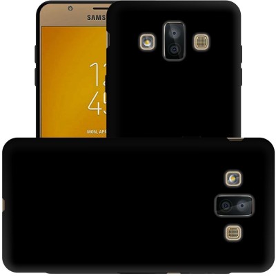 CASE CREATION Back Cover for Samsung Galaxy J7 Duo 2018(Black, Grip Case, Silicon, Pack of: 1)