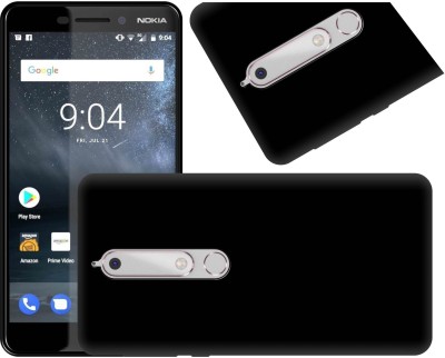CASE CREATION Back Cover for Nokia 6(Black, Dual Protection, Pack of: 1)