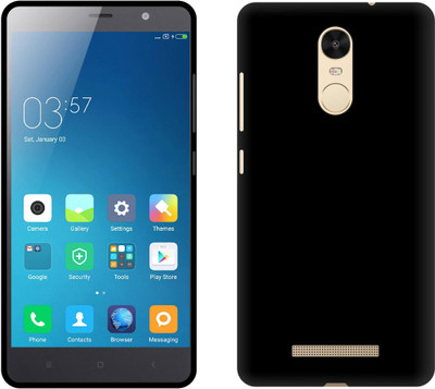 CASE CREATION Back Cover for Mi Redmi Note 3(Black, Dual Protection, Pack of: 1)
