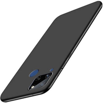 Sciforce Back Cover for Realme C25Y(Black, Grip Case, Silicon, Pack of: 1)