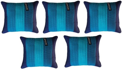 EVERIA® Dupion Silk Cushions Cover(Pack of 5, 50 cm*50 cm, Blue)