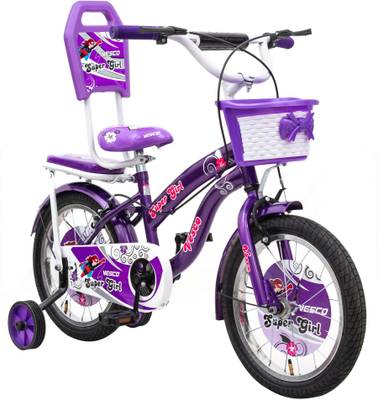 vesco Super Girl 16 T Road Cycle  (Single Speed, Purple)